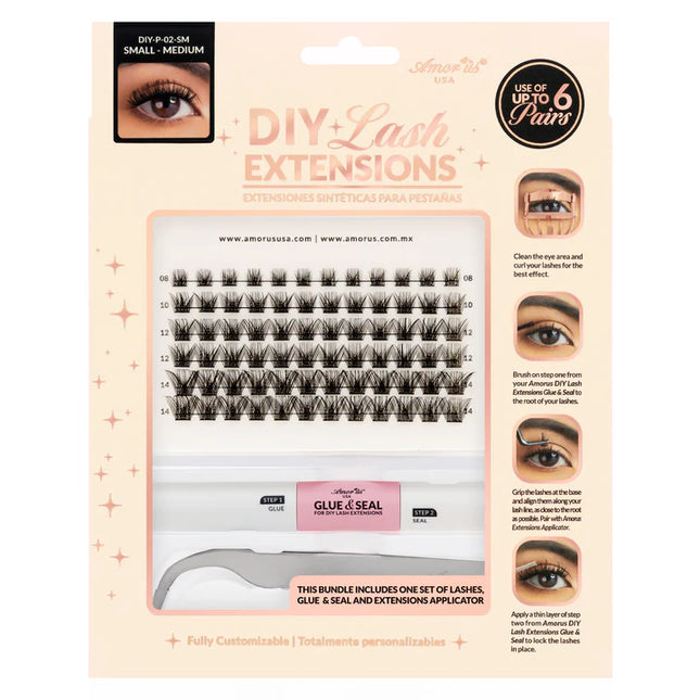 Starter Kit Diy Lash Extensions Bundle EL0702 (2pc)