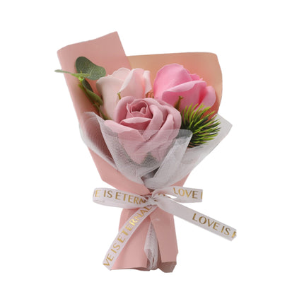 Mix Rose Short Stem Artificial Flower Bouquet FA005 (12PC)