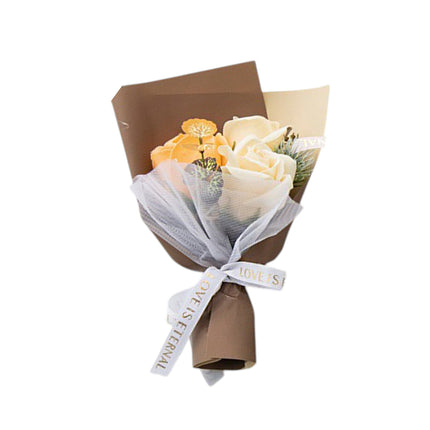 Mix Rose Short Stem Artificial Flower Bouquet FA006 (12PC)