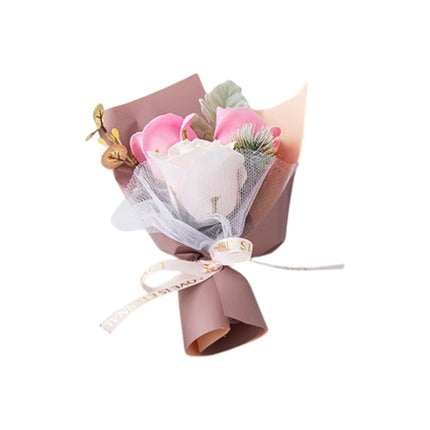 Mix Rose Short Stem Artificial Flower Bouquet FA006 (12PC)