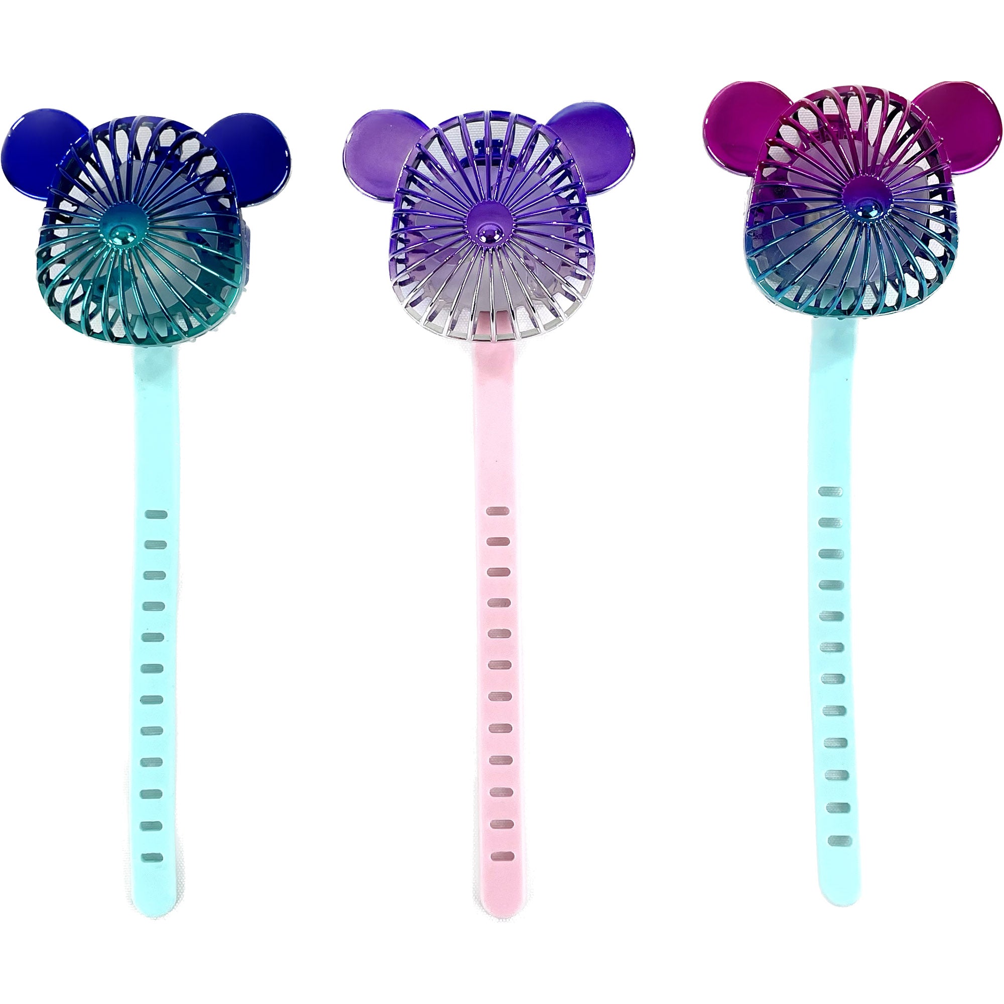 Mini Fan Ear Cute Ear Watch Wrist Mini Fan 3528-3 (12PC) – JINHWA TRADING INC