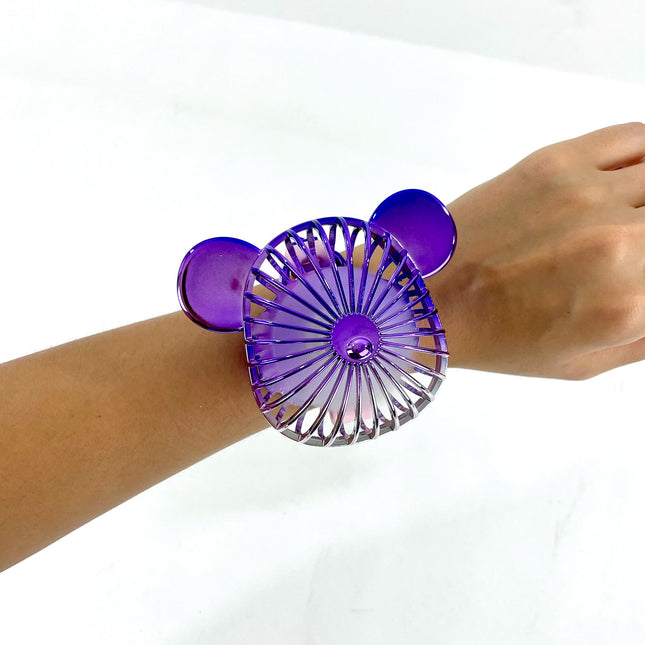 CUTE EAR WATCH WRIST MINI FAN 3528-3 (12PC)