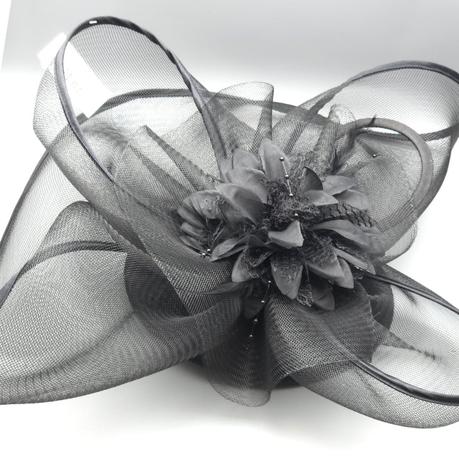 Fascinator Kentucky Derby & Tea Party Flower Feather Hat FF813(3PC)
