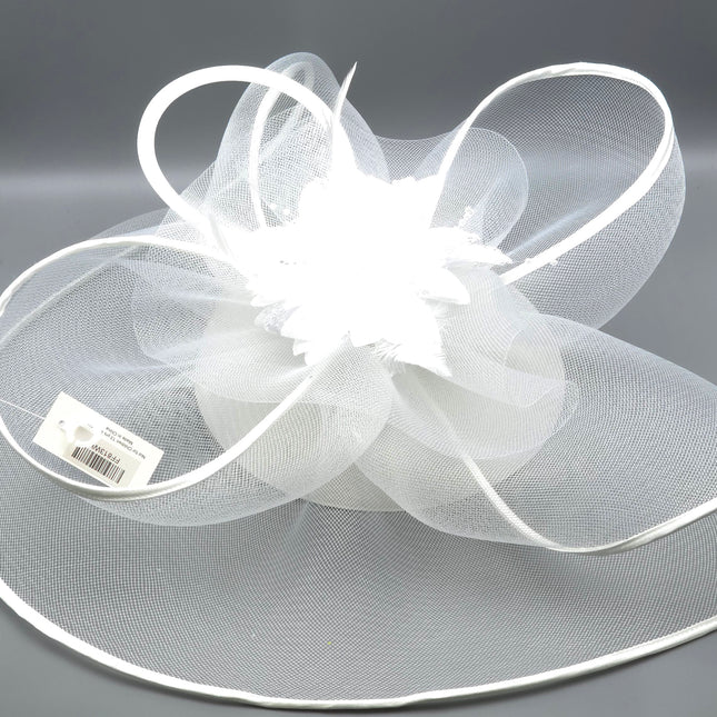 Fascinator Kentucky Derby & Tea Party Flower Feather Hat FF813(3PC)