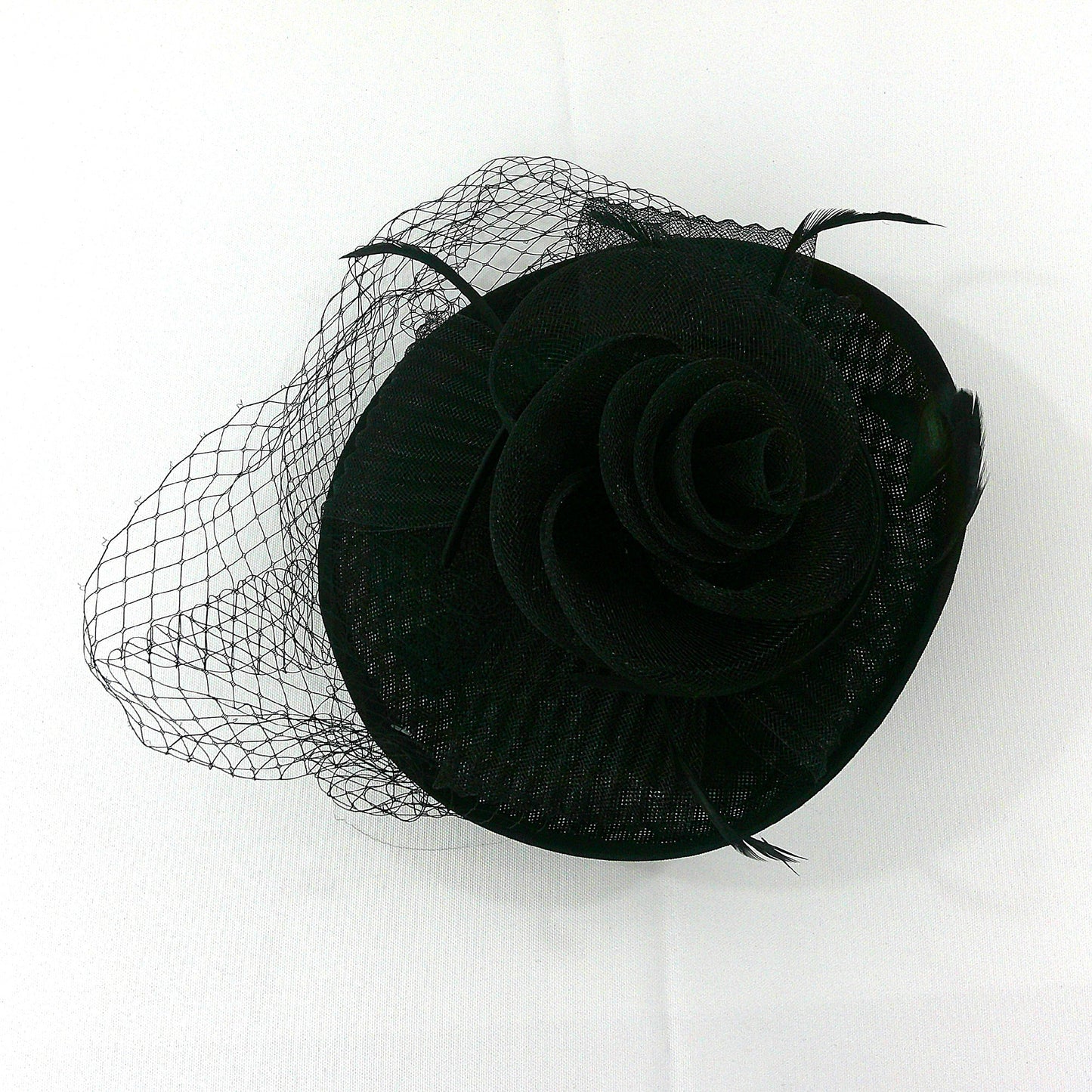 KENTUCKY DERBY & TEA PARTY FLOWER FEATHER HAT 915 (6PC)