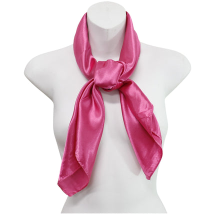 Satin Scarf Plain ST327 (12PC)