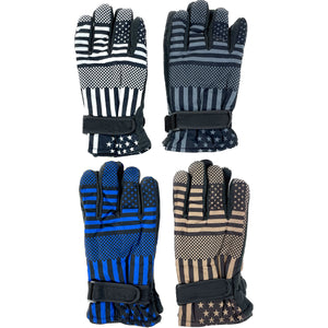 MEN'S AMERICAN FALG GLOVES 73 (12PAIR)