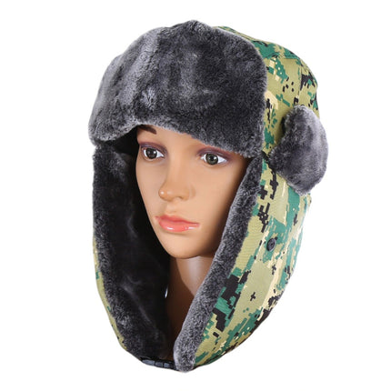 Camo Winter Hat With Lining H207 (12PC)