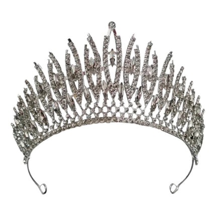 CRYSTAL TIARA CROWN CR1030-32 (1PC)