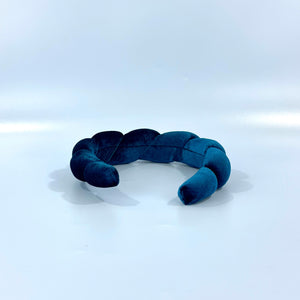 VELVET CROISSANT HEADBAND 3425-6 (12PC)
