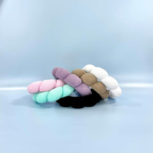 TERRY TOWEL CROISSANT HEADBAND 3425-7 (12PC)