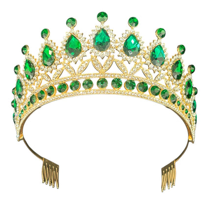 Crystal Tiara Crown HT879 (1PC)