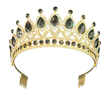 Crystal Tiara Crown HT879 (1PC)