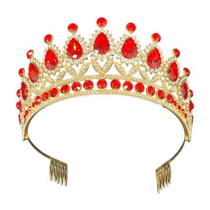 Crystal Tiara Crown HT879 (1PC)