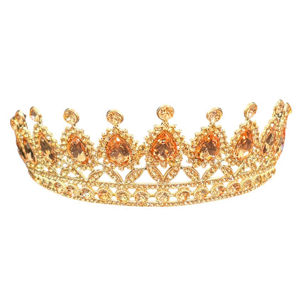 Crystal Tiara Crown HT879 (1PC)