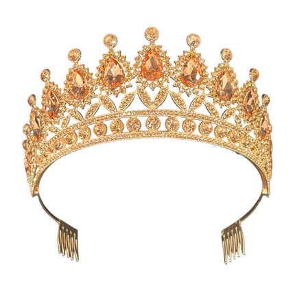 Crystal Tiara Crown HT879 (1PC)