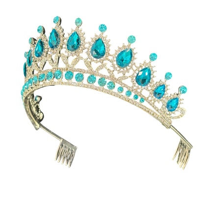 Crystal Tiara Crown HT879 (1PC)