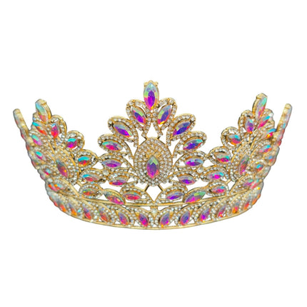 CRYSTAL TIARA CROWN HT937 (1PC)