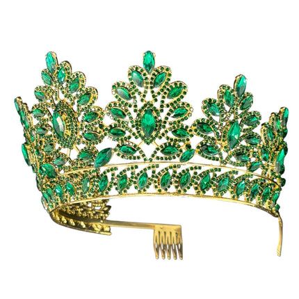 CRYSTAL TIARA CROWN HT937 (1PC)