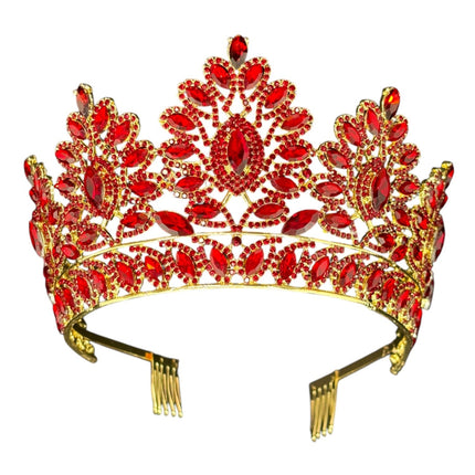 CRYSTAL TIARA CROWN HT937 (1PC)