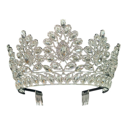 CRYSTAL TIARA CROWN HT937 (1PC)