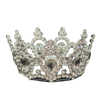 Crystal Small Tiara Hair Comb HT952 (6PC)