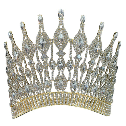 Crystal Tiara Crown HT956 (1PC)