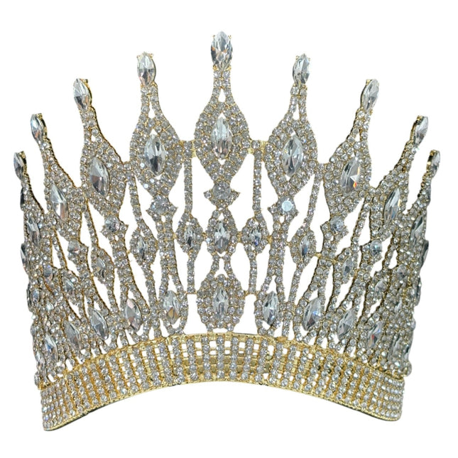 Crystal Tiara Crown HT956 (1PC)