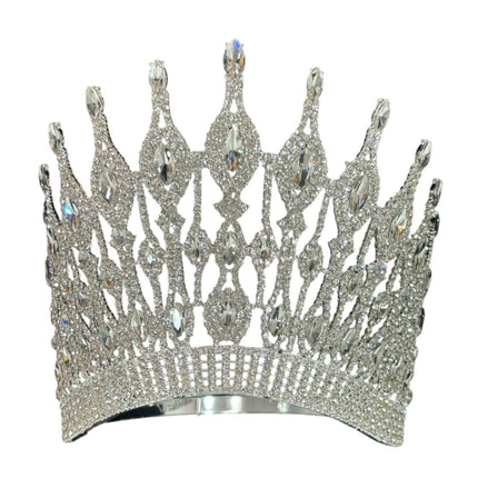 Crystal Tiara Crown HT956 (1PC)
