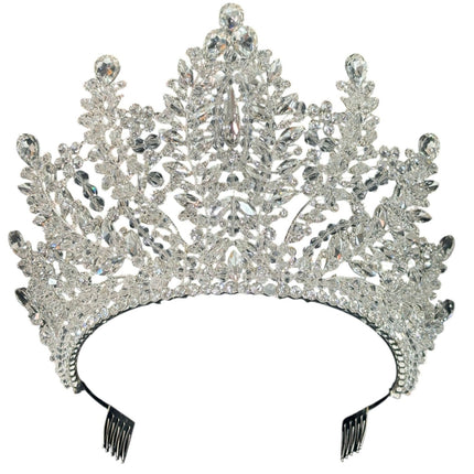 Crystal Tiara Crown HT963 (1PC)