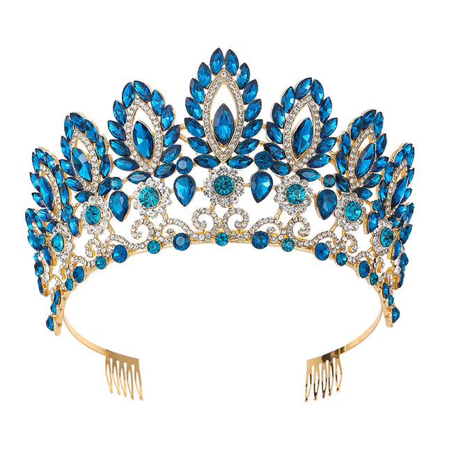 Crystal Tiara Crown HT0988 (1PC)