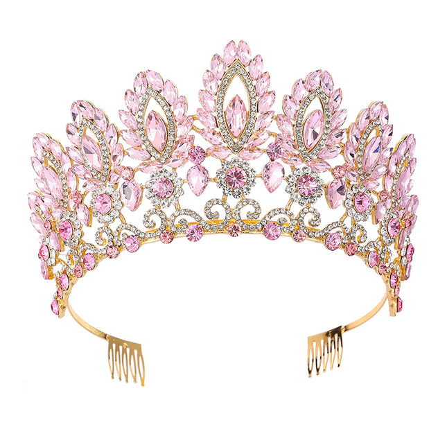 Crystal Tiara Crown HT0988 (1PC)
