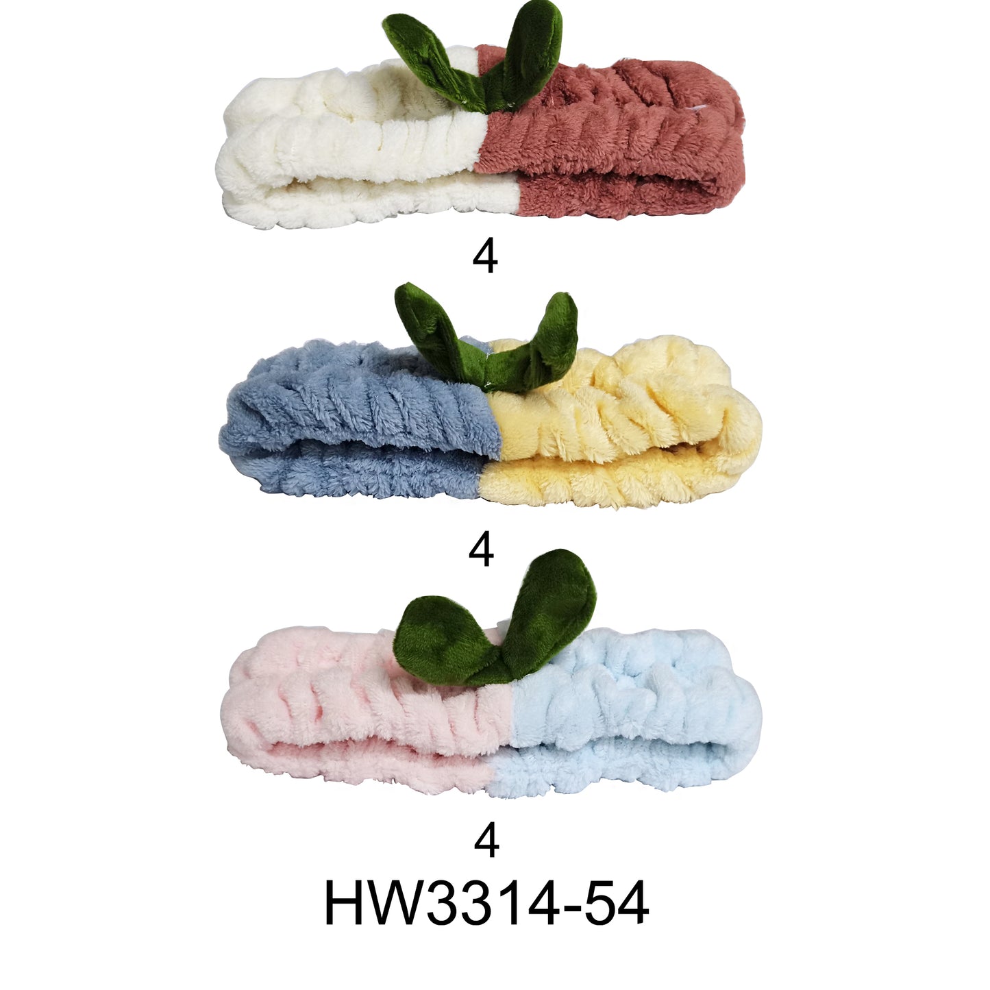 SPROUT TWO TONE SPA HEADWRAP 3314-54 (12PC)