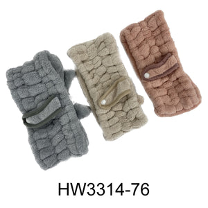 CAT FACE SPA HEADWRAP 3314-76 (12PC)