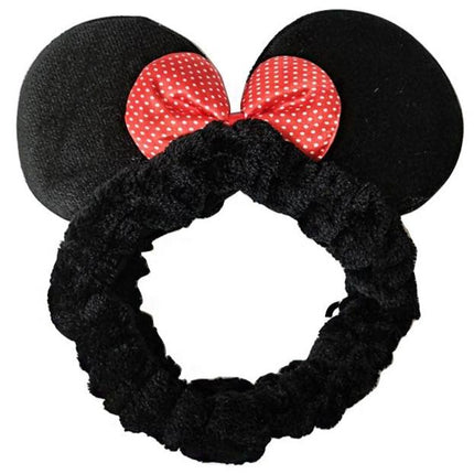 Cute Mouse Ear Ribbon Spa Headwrap HW3702-14 (12PC)