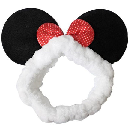 Cute Mouse Ear Ribbon Spa Headwrap HW3702-14 (12PC)