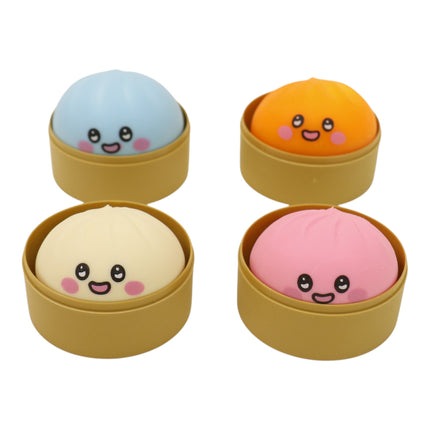 Mini Flour Squishy Dumpling With Steamer SS6510-48 (24PC)