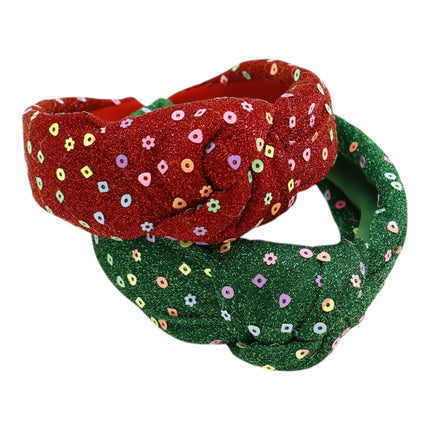 Christmas Decorative Spotted Headband HB6905-37 (12PC)