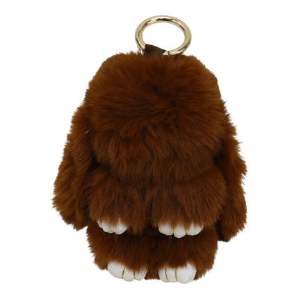 Cut Rabbit Pom Pom Keychain KC0225-5 (12PC)