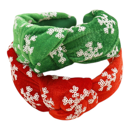 Christmas Decorative Spotted Headband HB6905-37 (12PC)