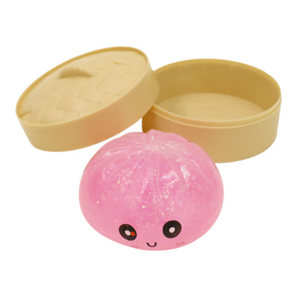 Glitter Bun Squishy Dumpling JT6527-8 (12PC)