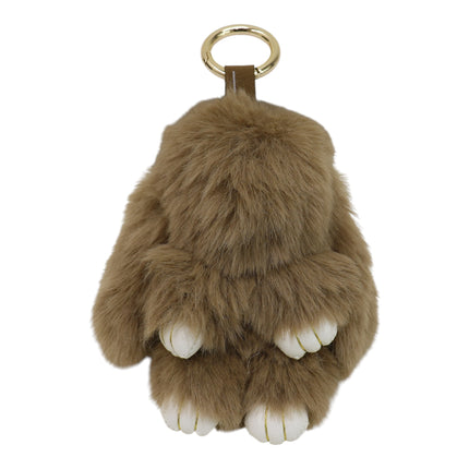 Cut Rabbit Pom Pom Keychain KC0225-5 (12PC)
