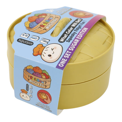 Glitter Squishy Dumpling Filled With Beads Toy SS417-3(12PC)