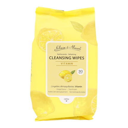 Vitamin Cleansing Makeup Remover Wipes MIT011 (12PK)