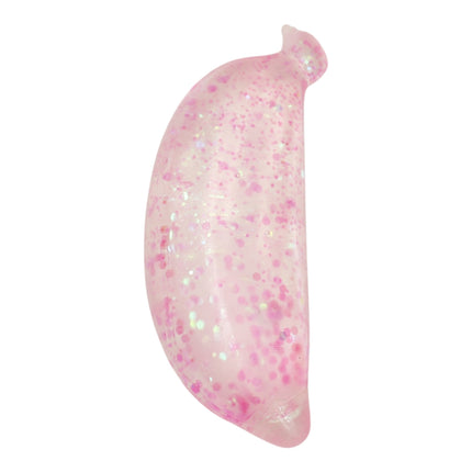 Glitter Maltose Sugar Banana Squishy Toy JT6603-18 (12PC)