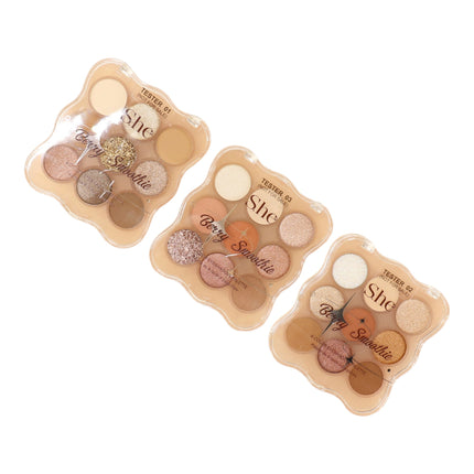 S. He 9 Color Eyeshadow Palette EP1086 (24PK)
