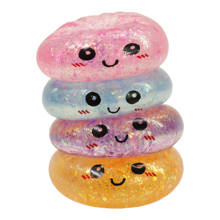 Glitter Maltose Sugar Squishy Dumpling Toy TR6517-1 (12PC)