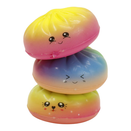 Mini Rainbow Foam Squishy Dumpling TY6404-11 (12PC)