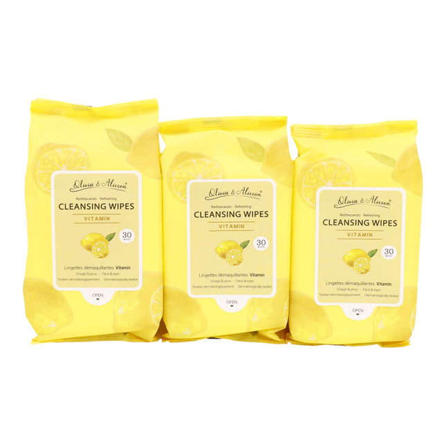 Vitamin Cleansing Makeup Remover Wipes MIT011 (12PK)