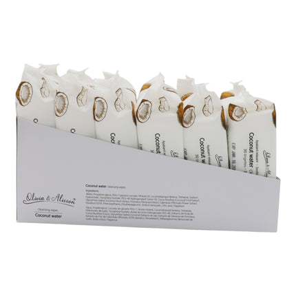 Coconut Water Cleansing Makeup Remover Wipes MIT001 (12PK)